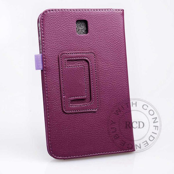 Flip Stand Full Case For Samsung Galaxy Tab 3 P3200 7.0 Elegant Pu 1138274901-7-purple