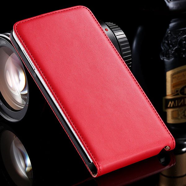 For Note 4 Genuine Leather Case Flip Cover For Samsung Galaxy Note 32269062618-3-red