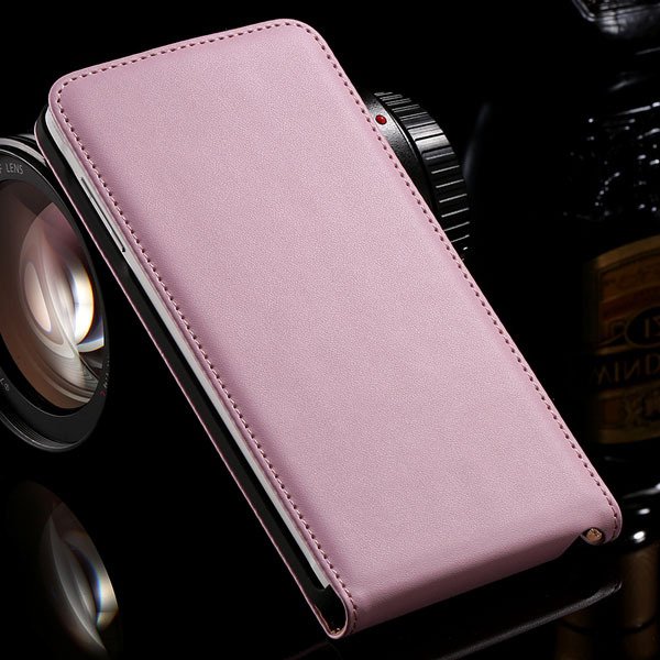 For Note 4 Genuine Leather Case Flip Cover For Samsung Galaxy Note 32269062618-4-pink