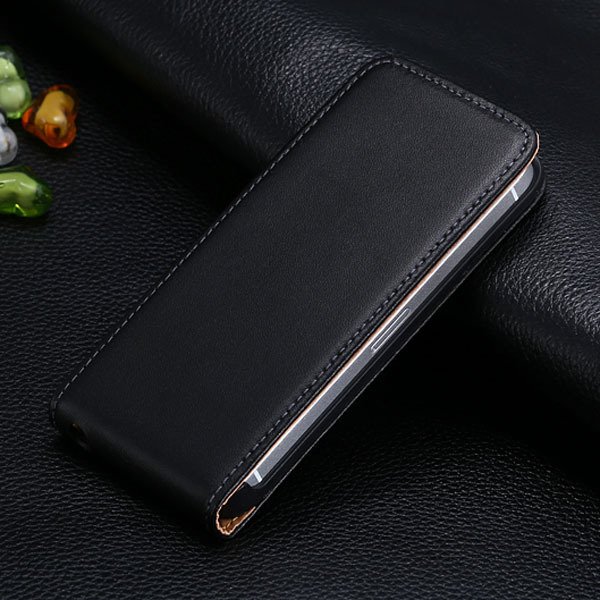 5S Flip Genuine Leather Case For Iphone 5 5S 5G Full Protective Sk 1793744595-1-black