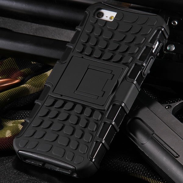 5S Hybrid Case Anti Shock Armor Cover For Iphone 5 5S 5G Heavy Dut 32303253175-1-black