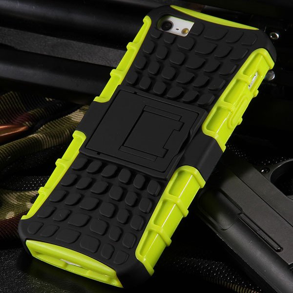 5S Hybrid Case Anti Shock Armor Cover For Iphone 5 5S 5G Heavy Dut 32303253175-5-yellow