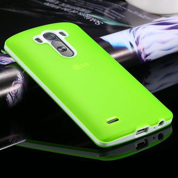 G3 Soft Tpu Combo Case For Lg G3 Cover For D858 D859 Plastic Back 2024340846-8-green