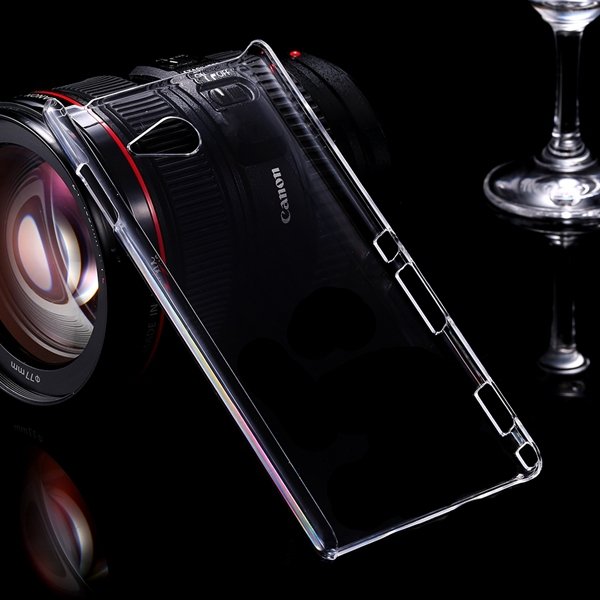 M2 Clear Case Crystal Transparent Capa Plastic Back Cover For Sony 32288854149-1-clear
