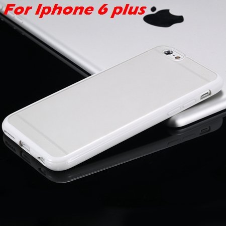 New Arrival Slim Colorful Tpu Clear Case For Iphone 6 4.7'' Phone 2018245815-13-White For I6 Plus