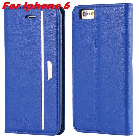 Luxury Fashion High Quality Leather Case For Iphone 6 Flip Case St 2055637345-1-Black For I6 Plus