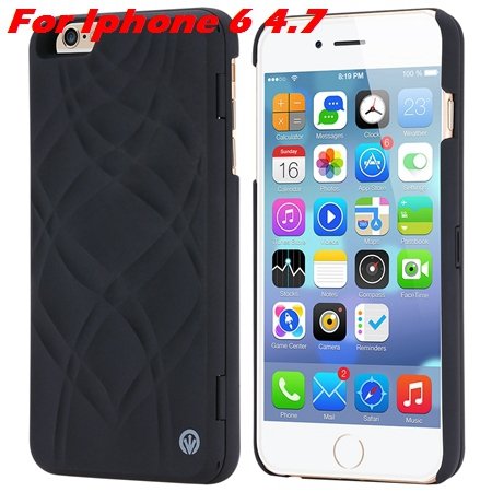 Fashion Lady Necessary 3D Water Flip Pu Leather Case For Iphone 6 32282429199-1-Black For Iphone 6