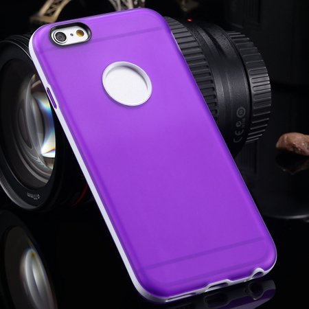 Newest Ultra Thin Double Color Protective Cover Bags High Quality 2041271260-2-Purple