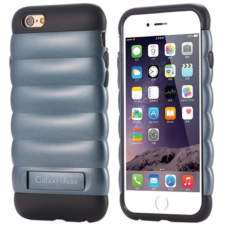 Cute Luxury Pc+ Tpu Hybird Armor Case For Iphone 6 4.7Inch Mobile 32302464039-3-Navy Blue