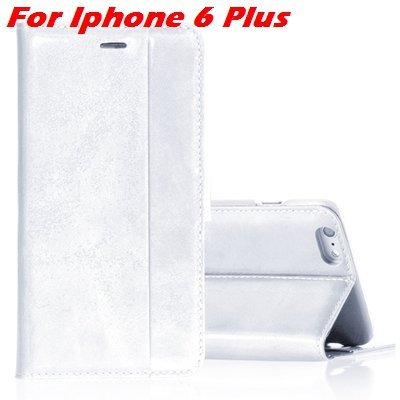 For Iphone 6 Leather Case Luxury Genuine Leather Case For Iphone 6 32266034858-3-White For I6 Plus