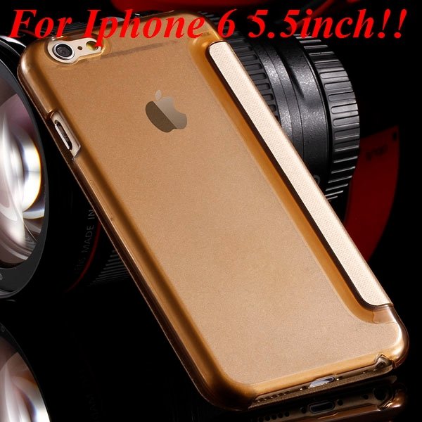 I6 Window View Case For Iphone 6 4.7Inch/5.5Inch Plus Full Wallet 32232345815-16-gold for plus