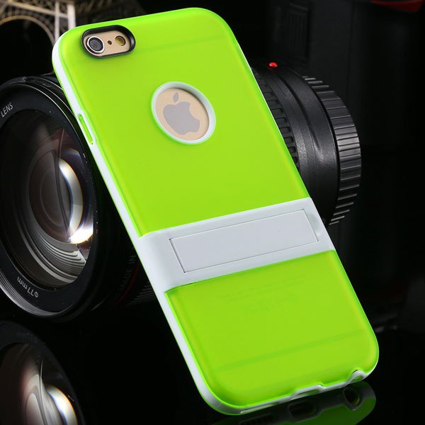 Amazing Triangle Bracket Case For Iphone 6 4.7'' Back Phone Shell 2046192931-7-green