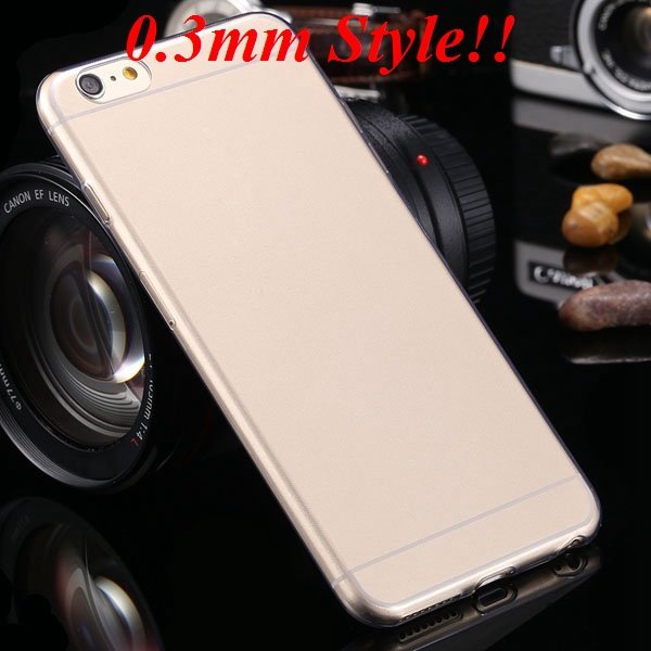 I6 Plus Tpu Clear Case Ultra Thin Flexible Soft Cover For Iphone 6 32237203163-8-Thin gray