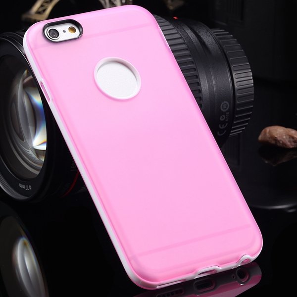 2014 Latest Clear Crystal Case For Iphone 6 4.7'' Back Cover Trans 2041371747-9-pink