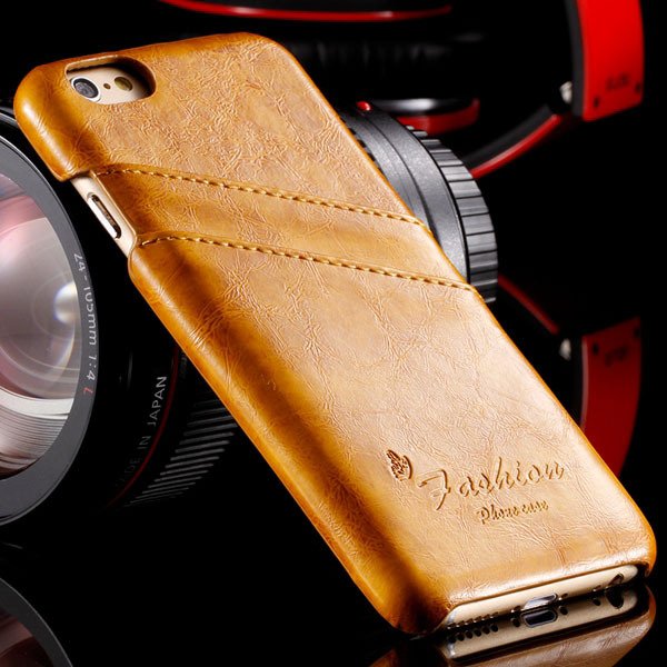 I6 Slim Case Smooth Wax Feeling Back Cover For Iphone 6 4.7Inch Wi 2045063123-4-yellow
