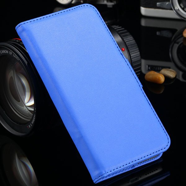 I6 Flip Case Photo Frame Pu Leather Cover For Iphone 6 4.7Inch Ful 2016906622-7-blue