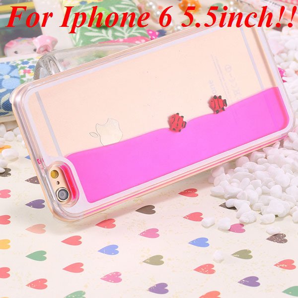 I6/6 Plus Dynamic Flowing Liquid Fish Clear Case For Iphone 6 4.7I 32277567848-9-rose for plus