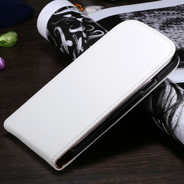 S3 Genuine Leather Case Flip Vertical Cover For Samsung Galaxy Sii 1790519925-2-white