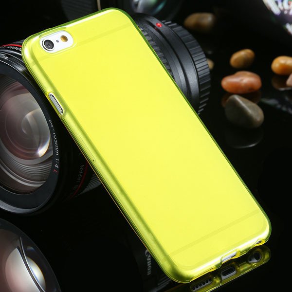 For Iphone 6 Clear Case Full Flip Cover For Iphone 6 4.7Inch Soft 2031725281-5-yellow
