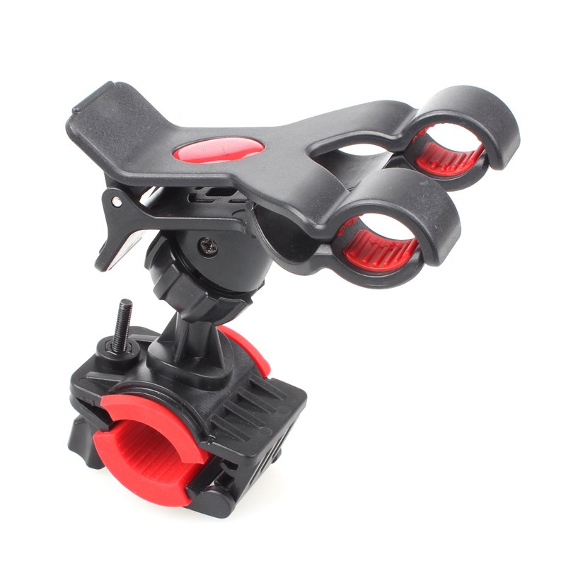 Bike Bicycle Motocycle Dual Clip Holder Handlebar Bracket Stand Fo 32242620331-1-