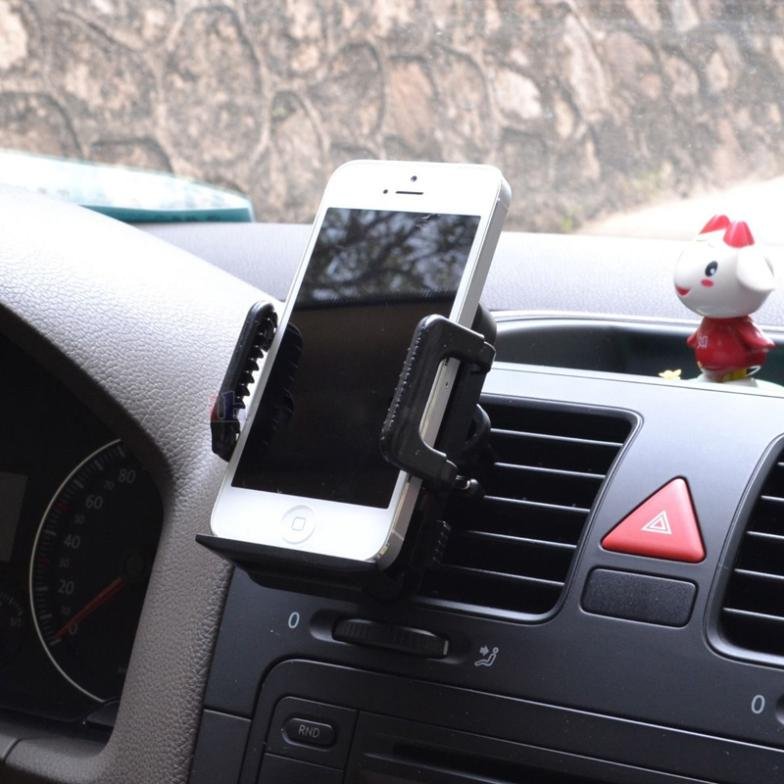 1 Pc Black 360 Car Air Vent Mount Cradle Holder Stand For Mobile S 32275257061-1-