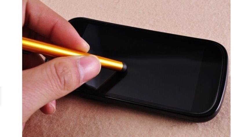 Aluminum Alloy Stylus Touch Pen For Ipad Iphone Ipod Touch Phone F 32264980262-4-Black