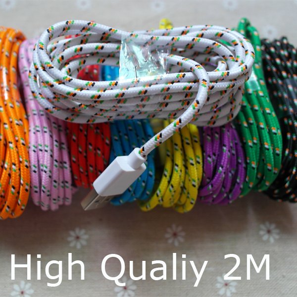 2Meter/6Ft High Quality 8Pin Usb Data Sync Charging Cable Cords Fo 2008845377-1-