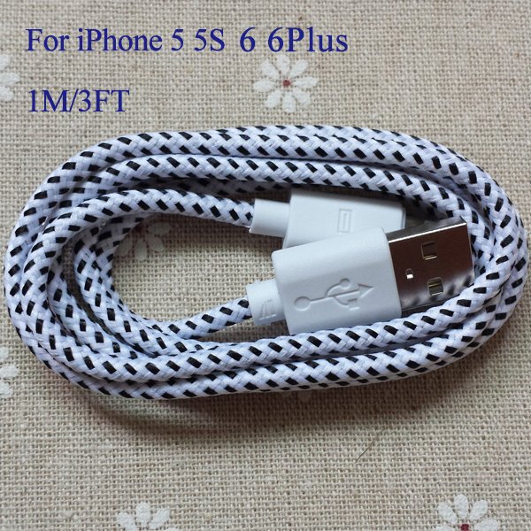 1M/3Ft 8Pin Usb Wire Data Sync Charging Charger Cable Cords For Ip 2008807484-1-