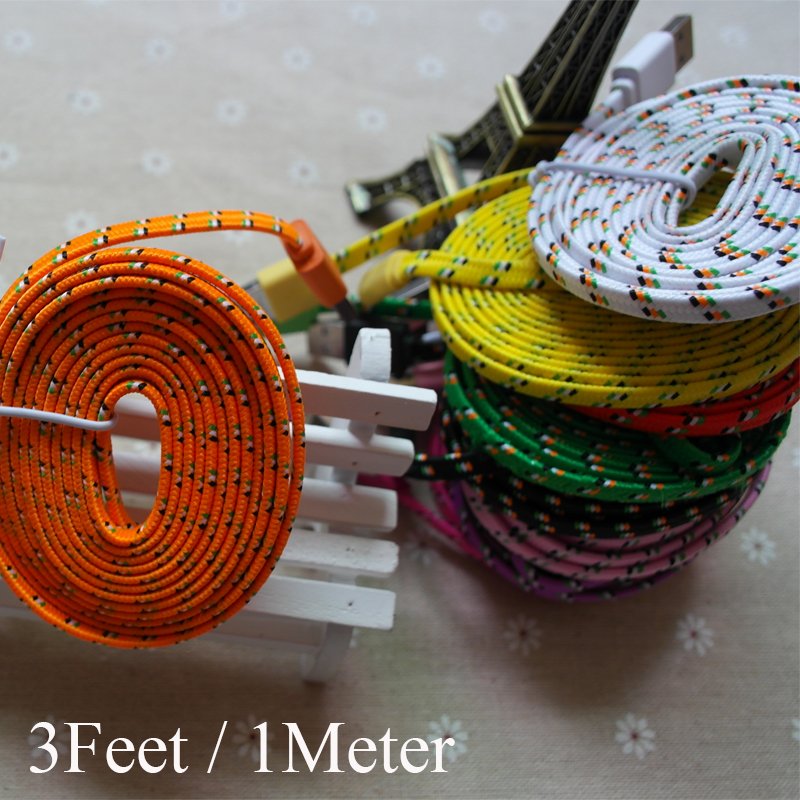 3Ft/1M Braided Wire Wire For Ios 8.2 To 8Pin Usb Wire Date Sync Ch 2007981822-1-