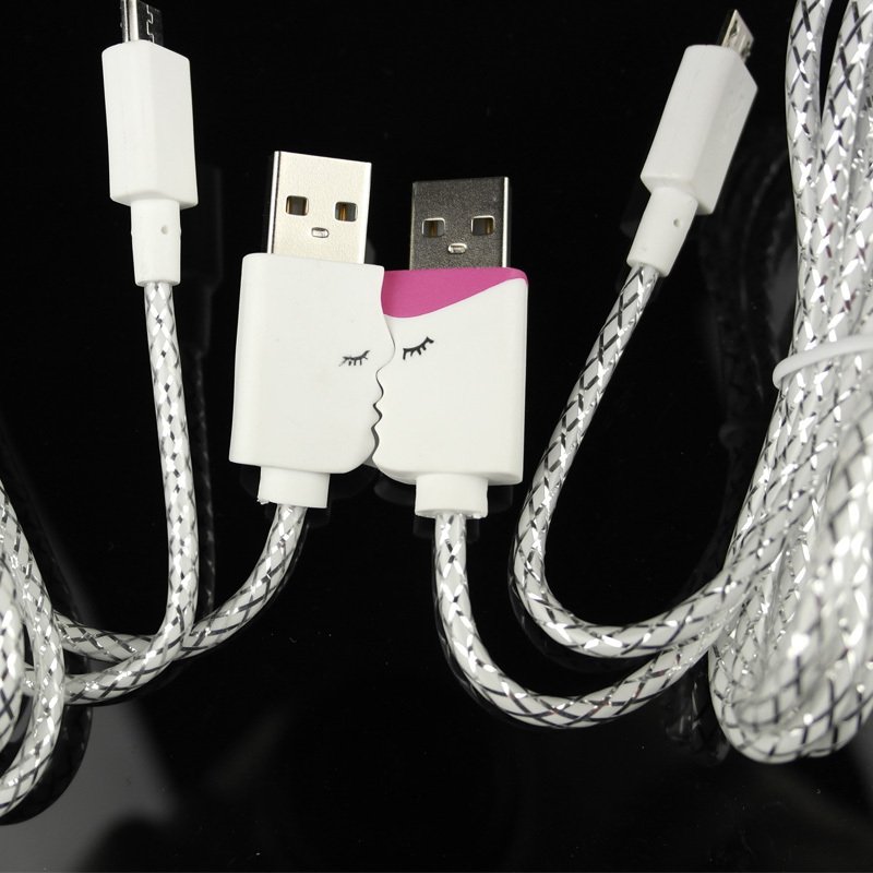 2015 Luxury Braided Clear Lovers Wire Micro 2.0 Usb Date Sync Char 2008066730-1-