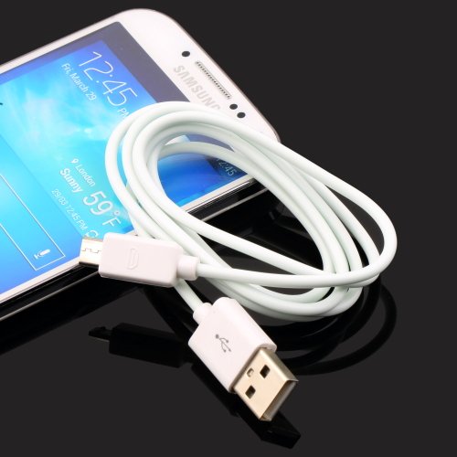 1Pcs White 1M Charger Sync Data Micro Usb Charging Cable For Samsu 32275896648-1-