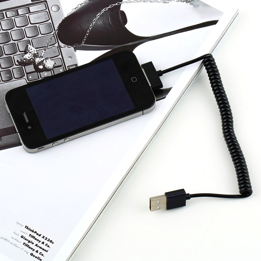 For Iphone 4 1Pcs 30 Pin Usb To Adapter Dock Connector To Usb Cabl 1605016496-1-
