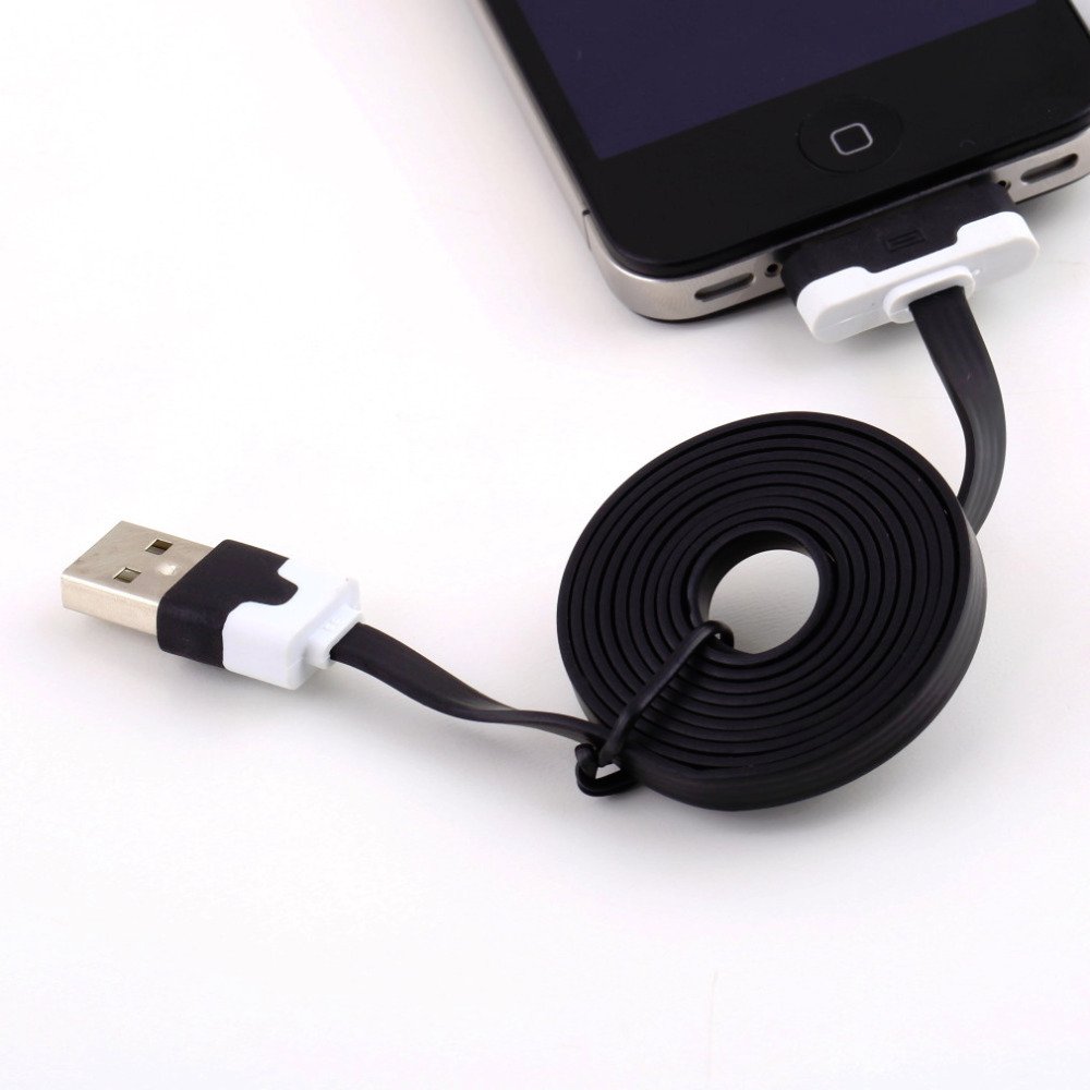 1M Flat Usb Charging Data Sync Cable For Apple For Ipod For Ipad 3 821688866-1-