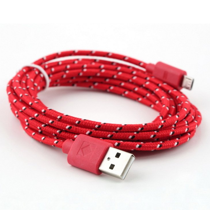 New Hemp Rope 3M/10Ft Micro Usb Charger Sync Data Ca 2001951879-1-