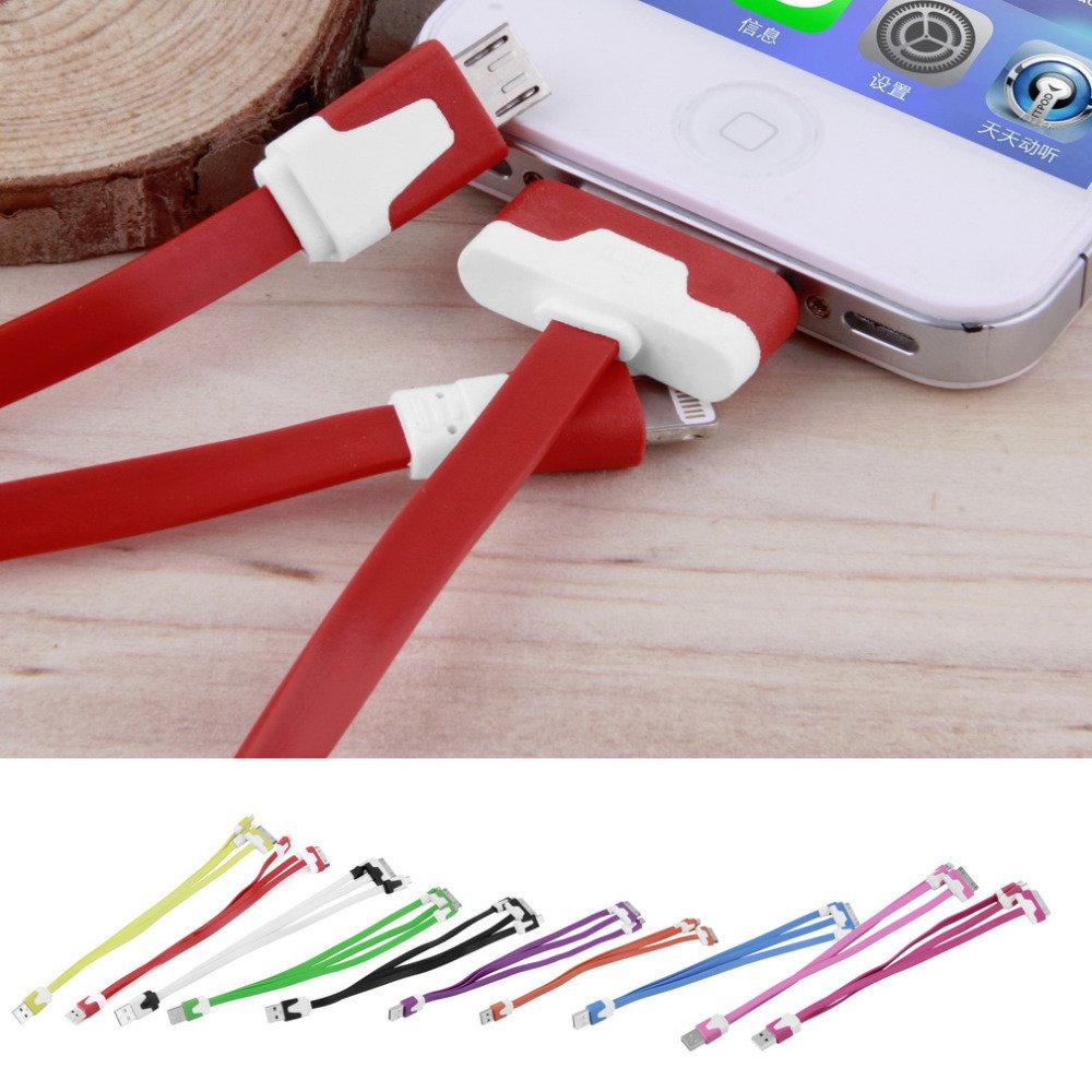 3 In 1 Mini Micro Usb Charger Cable For Iphone 4 5 5S 4S For Samsu 32298974917-1-