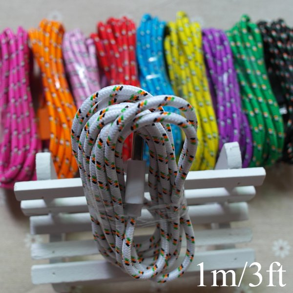 New Update 3Feet/1M Braided Wire Ios 8.2 To 8Pin Usb Date Sync Cha 2008276397-1-