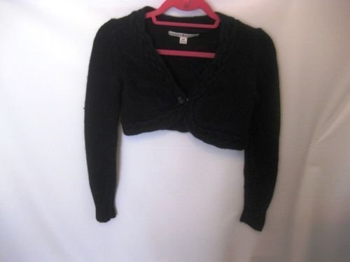 EUC Woman's Small Tommy Hilfiger Black Long Sleeve Sweater Top