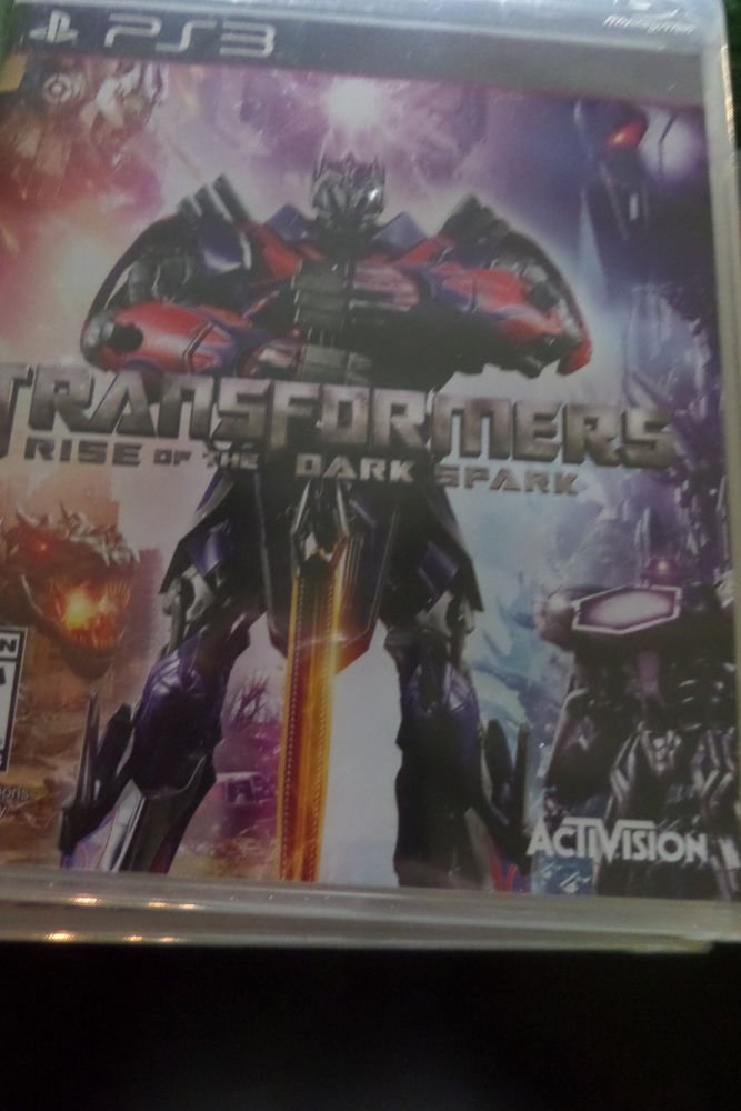 Transformers: Rise Of The Dark SPark - Cybertron Autobots Decepticons PS3 NEW