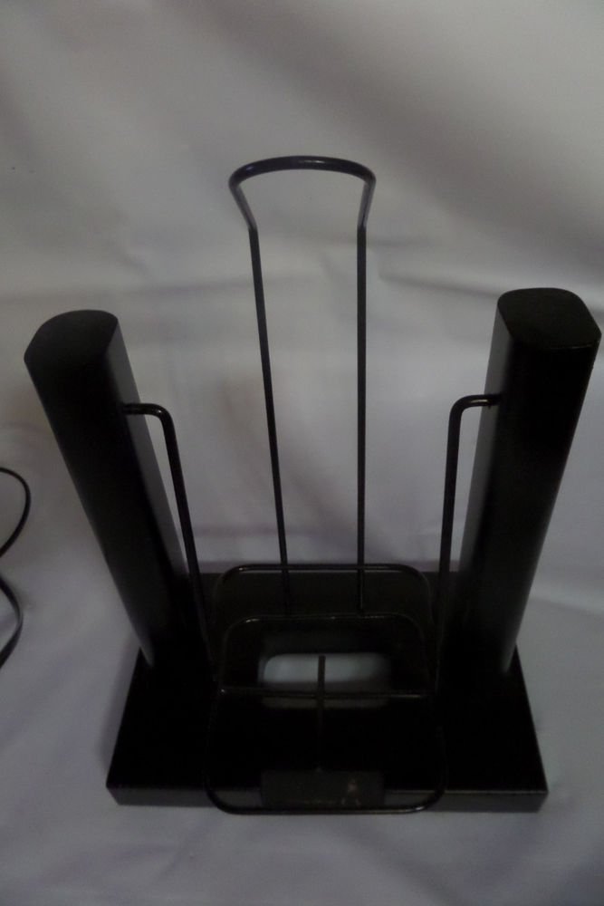 Johnnie Walker Black Label Scotch Swing 1.75 Liter Bottle Cradle Display Stand
