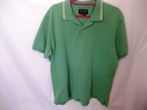 EUC Men's XL Abercrombie & Fitch Light Green Cotton Polo Shirt