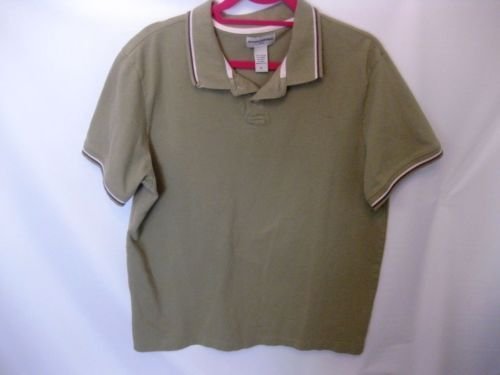 EUC Men's XL Banana Republic Green Cotton Polo Shirt