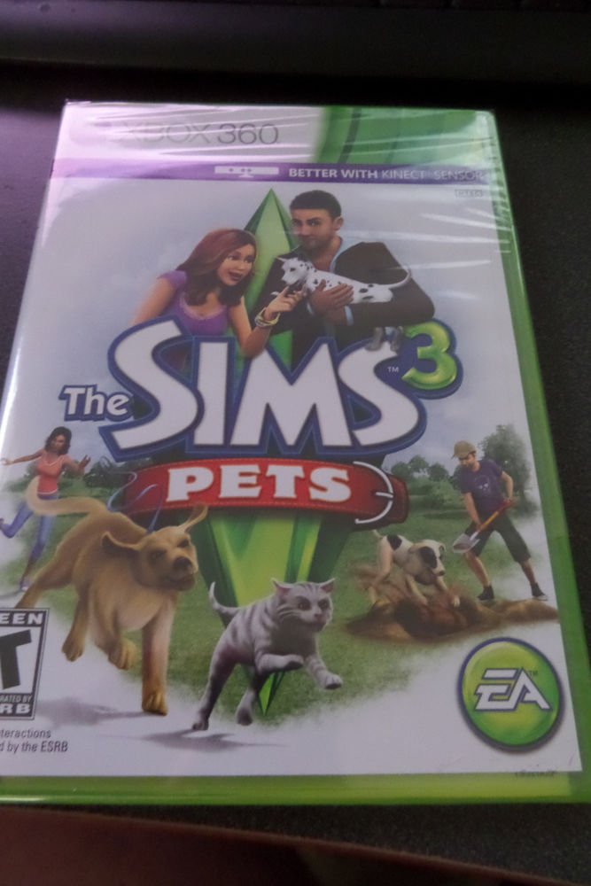 Sims 3: Pets (Microsoft Xbox 360, 2011)