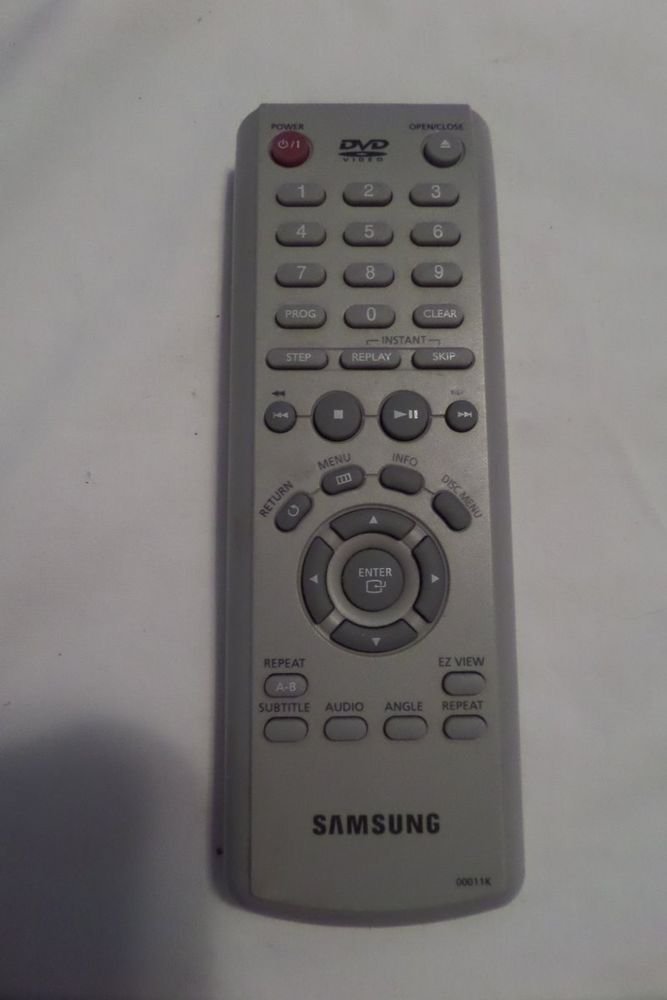 Samsung remote control for dvd 00011K