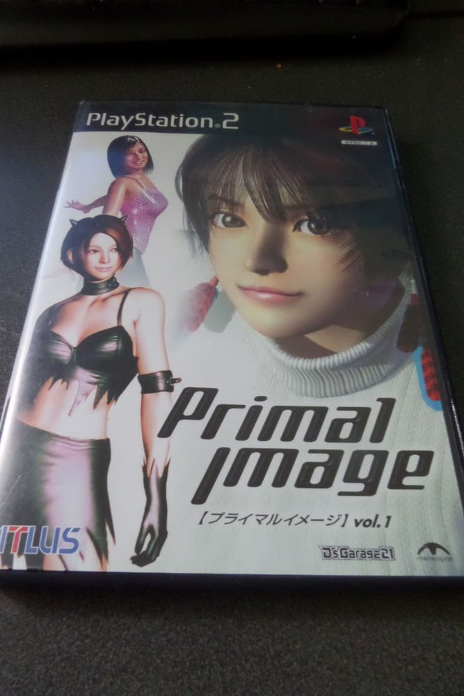 Primal Image Vol. 1 (Sony PlayStation 2, 2000) Japan Import