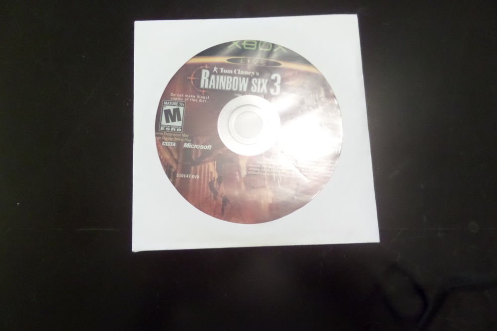 Tom Clancy's Rainbow Six 3 (Microsoft Xbox, 2003)