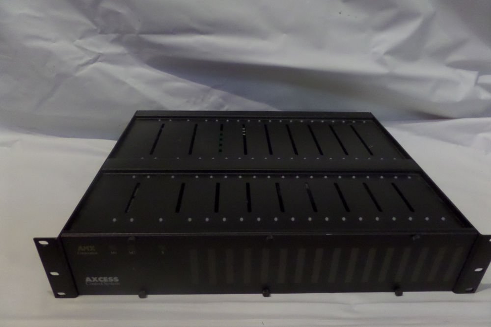 AMX AXF-BP 16 Slot Axcess Control System w/ 4 cards inside