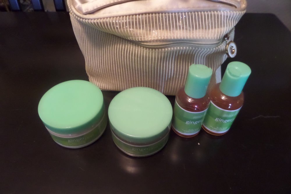 ARBONNE Ginger Citrus Body Butter, Sugar Scrub, 2 Body Wash New Sealed