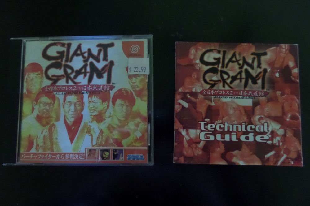 Giant Gram: All Japan Pro Wrestling 2 (Sega Dreamcast, 1999)