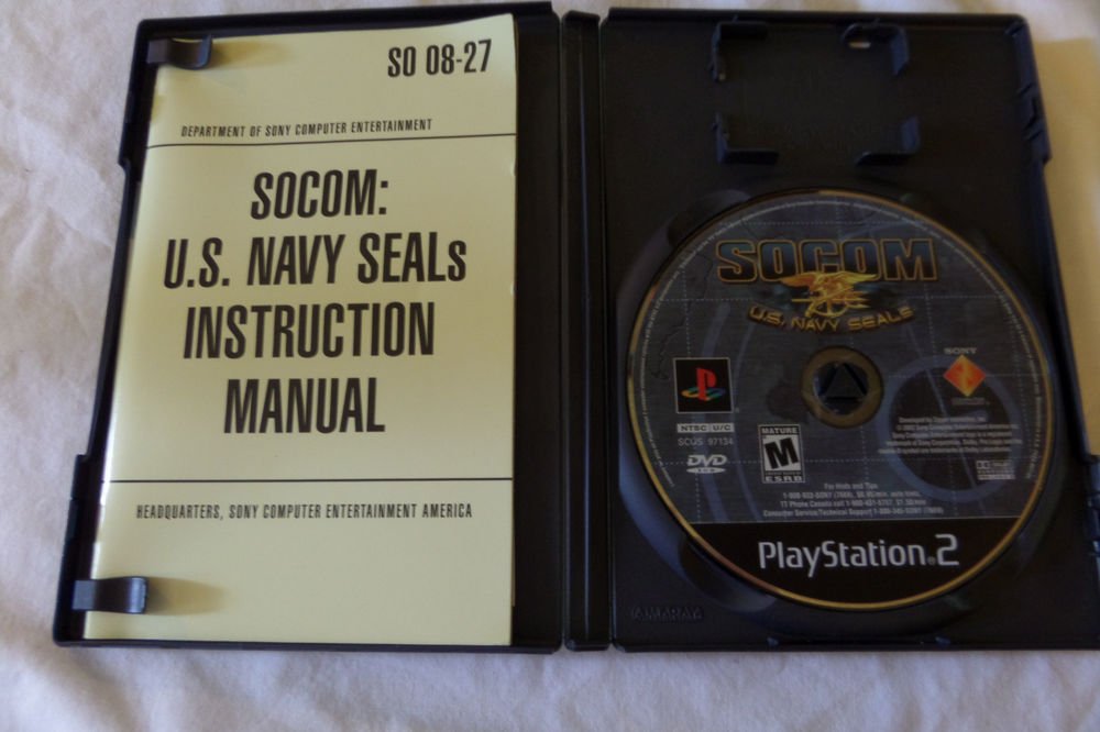 SOCOM: U.S. Navy SEALs (Sony PlayStation 2, 2002)