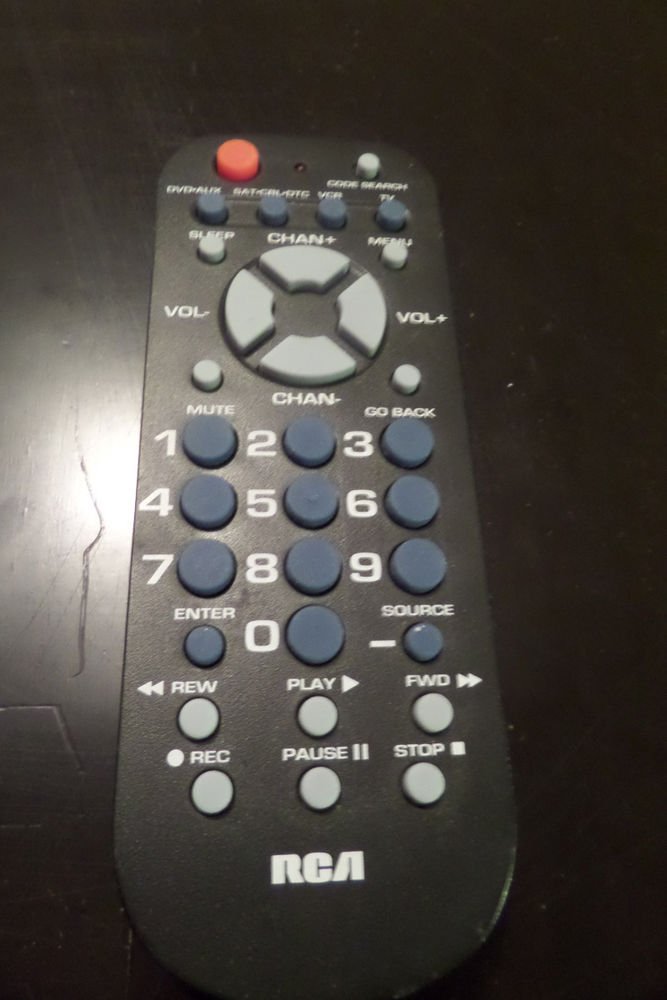 RCA High Quality Durable Remote Control RCR504BR with 4 Functions